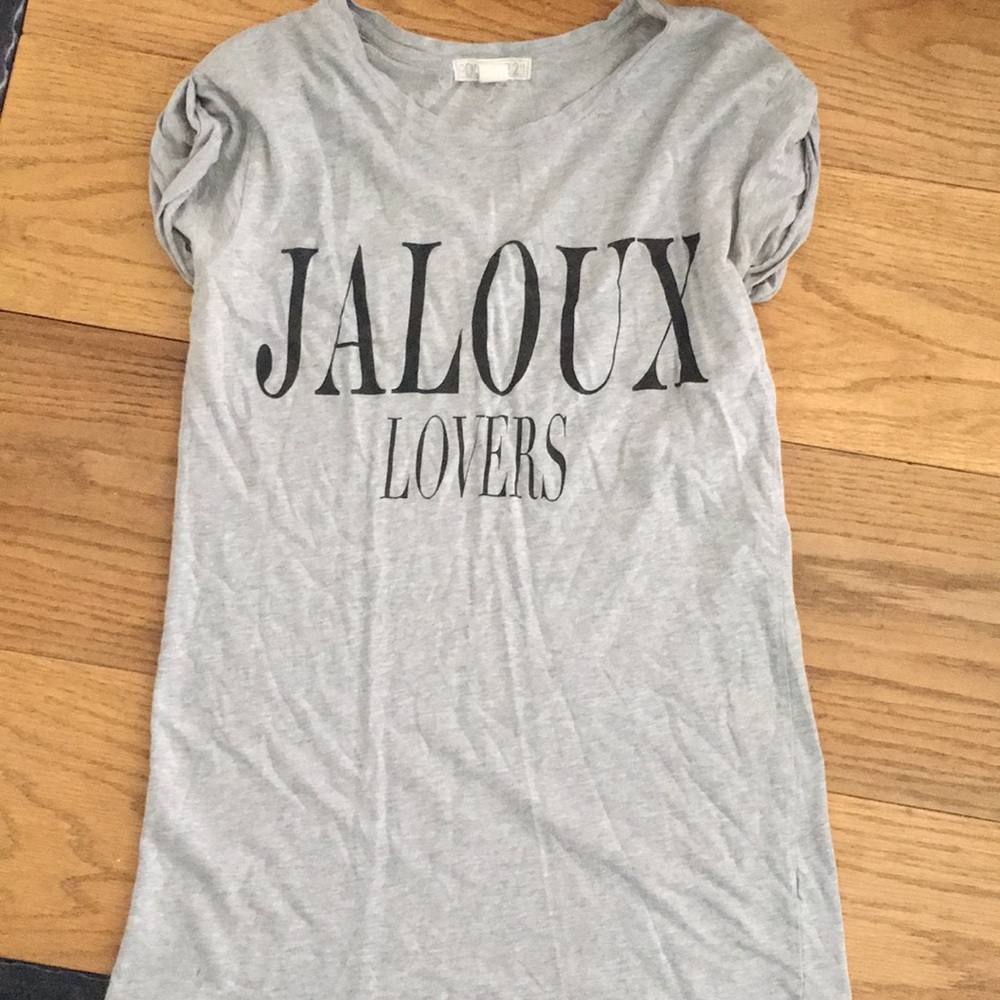 Short sleeve tunic shirt